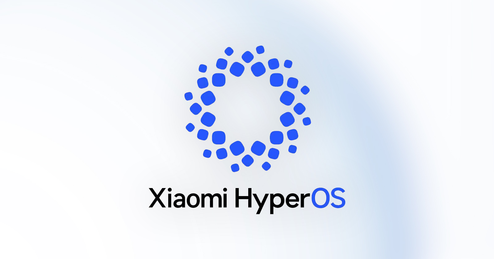لوگو رابط‌کاربری جدید HyperOS شیائومی