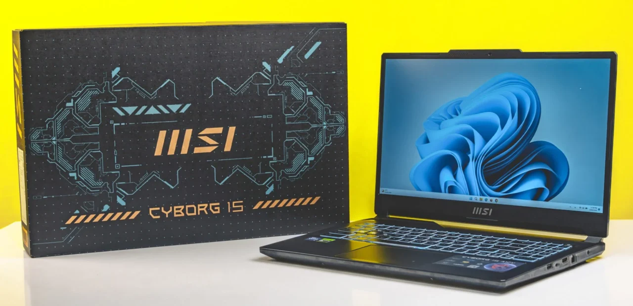 لپ‌تاپ 15.6 اینچی MSI مدل Cyborg 15 A13UCX