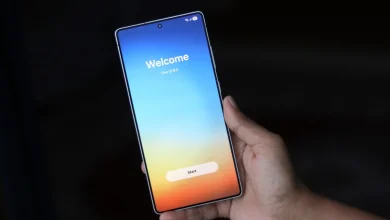 تصویر صفحه خوش‌آمدگویی One UI 8