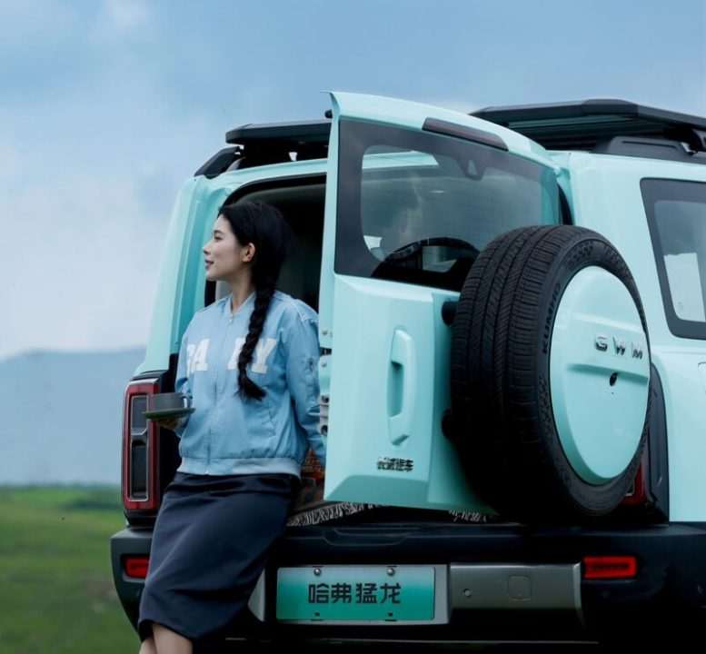 نمای عقب هاوال رپتور PHEV 2026