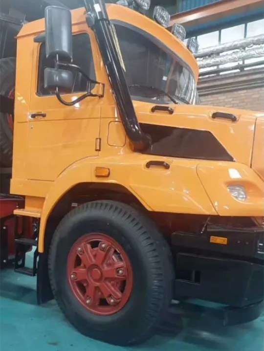 ظاهر جدید کامیون بنز ایران خودرو دیزل