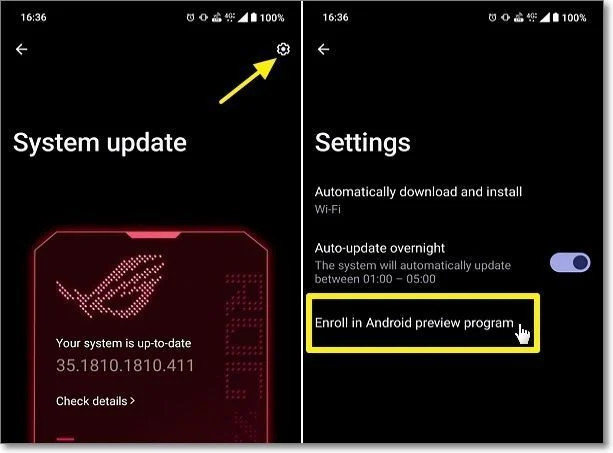 آپدیت جدید اندروید 16 برای راگفون 9 و راگفون 9 پرو
