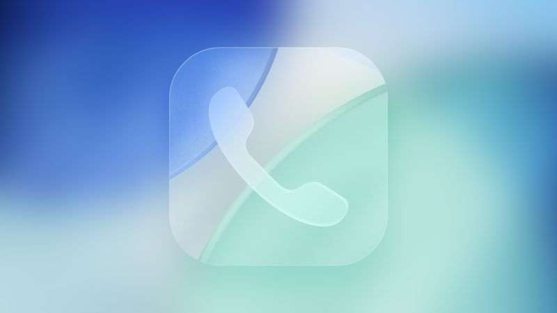 برنامه تلفن در iOS 26