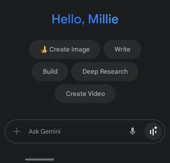 اجرای جمنای روی نمایشگر بیرونی گلکسی زد فلیپ 6