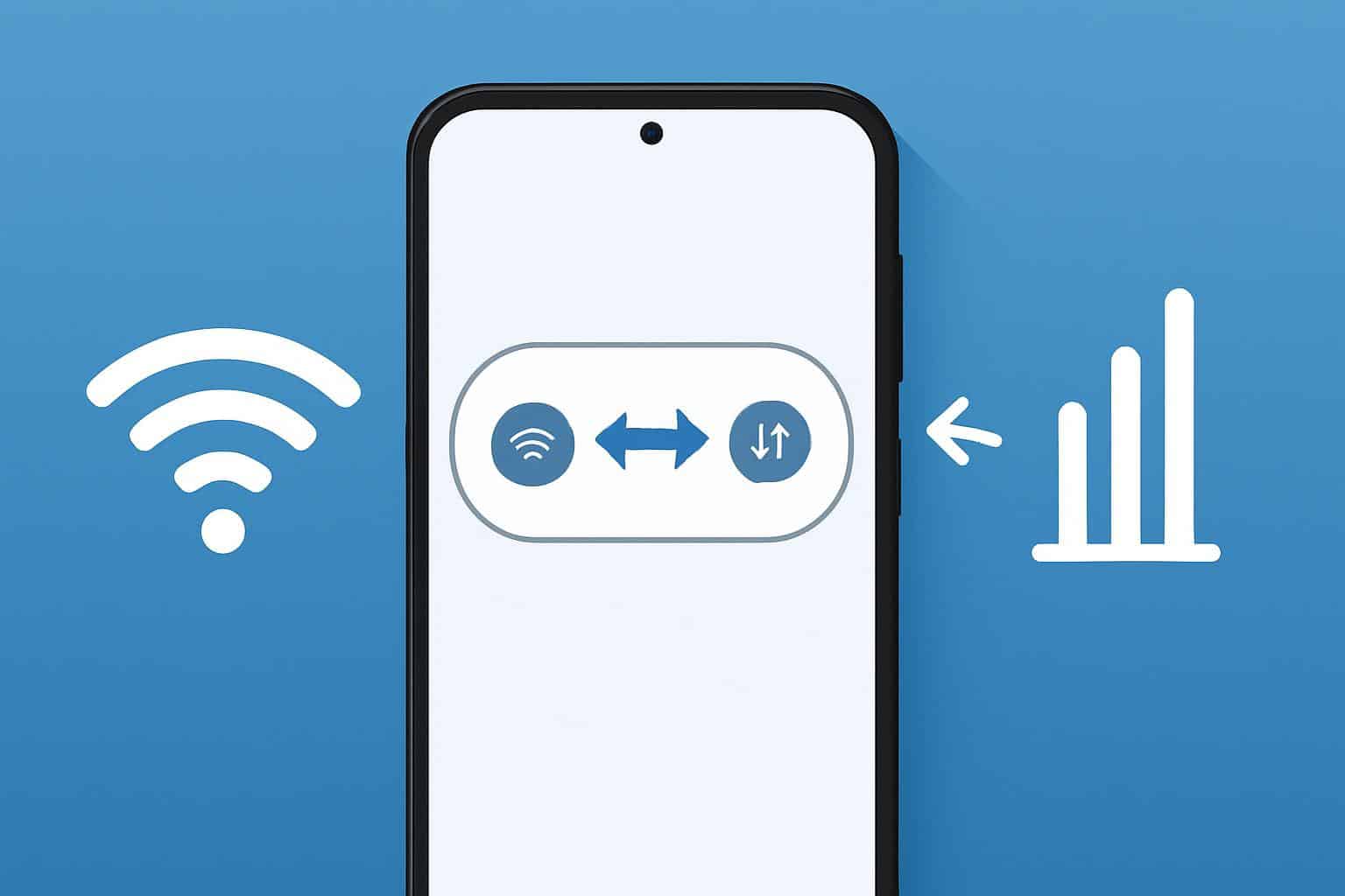 جابجایی خودکار بین وایفای و اینترنت موبایل در One UI 8.5