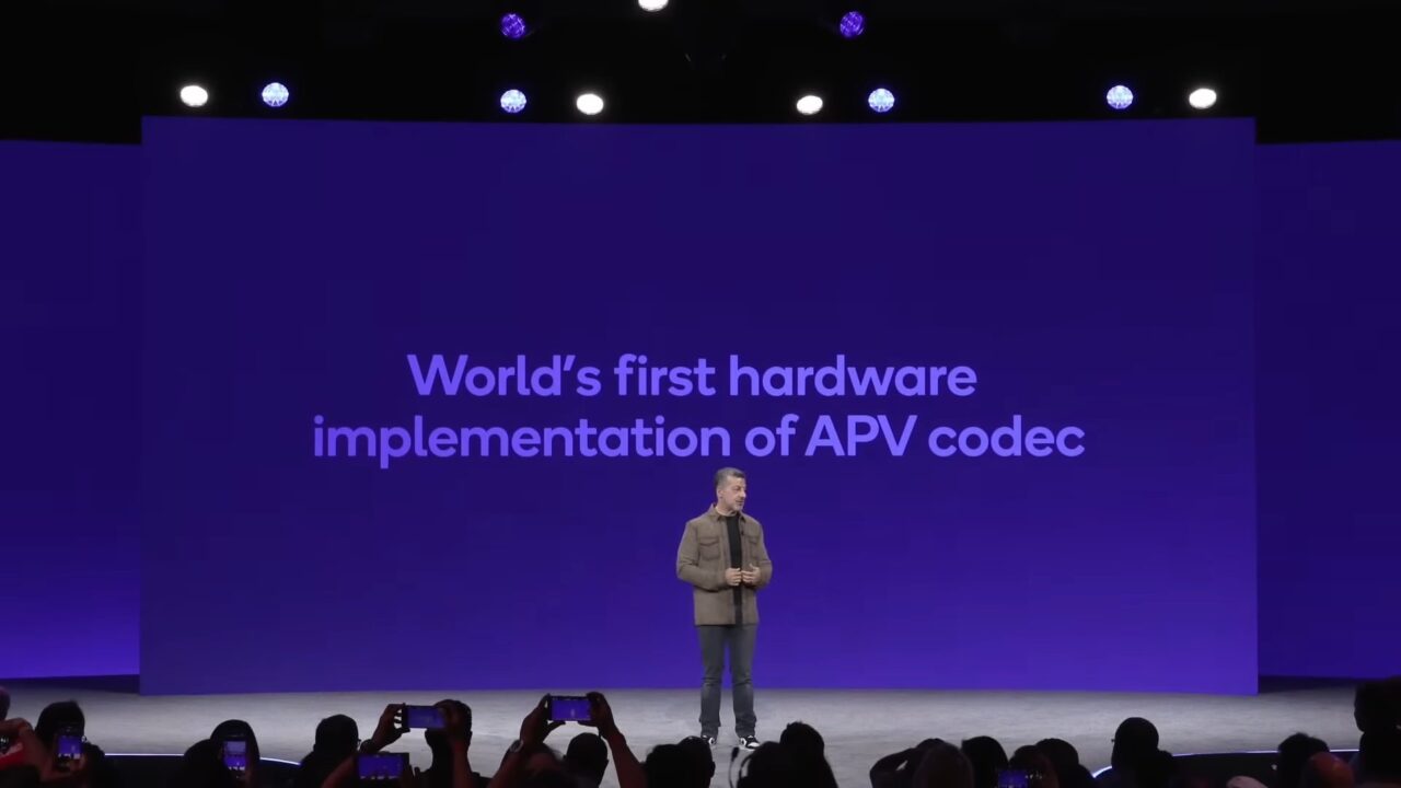 اسنپدراگون 8 الیت نسل 5 اولین پردازندهای که از کدک APV استفاده میکند