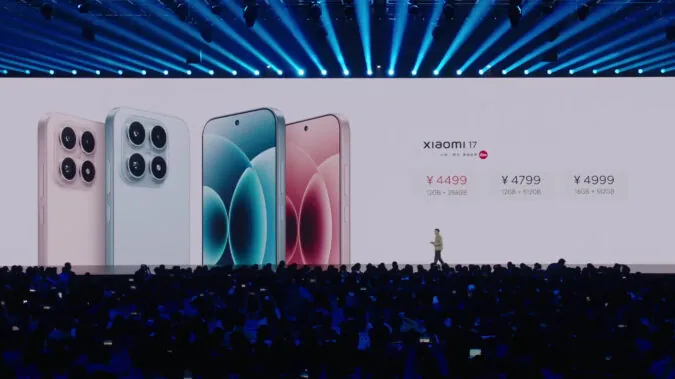 مراسم رونمایی از سری شیائومی 17