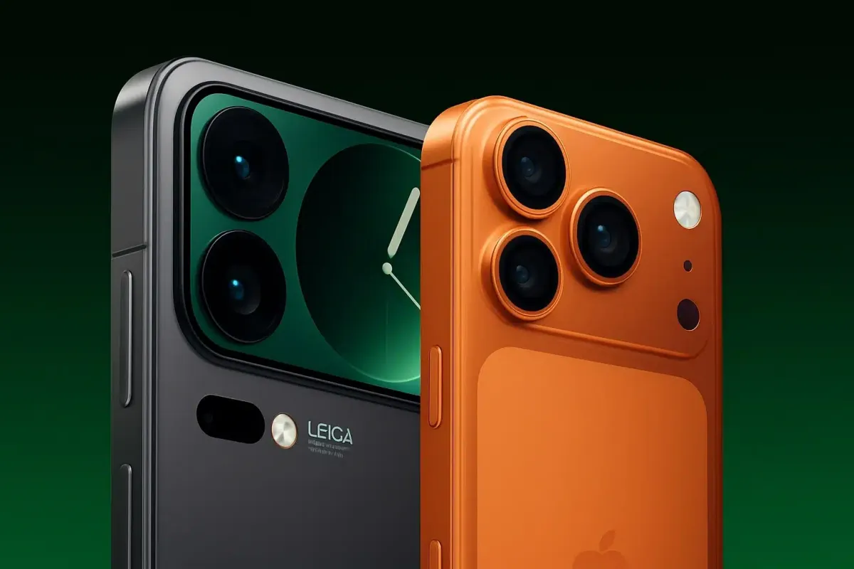 مقایسه آیفون 17 پرو مکس با شیائومی 17 پرو مکس