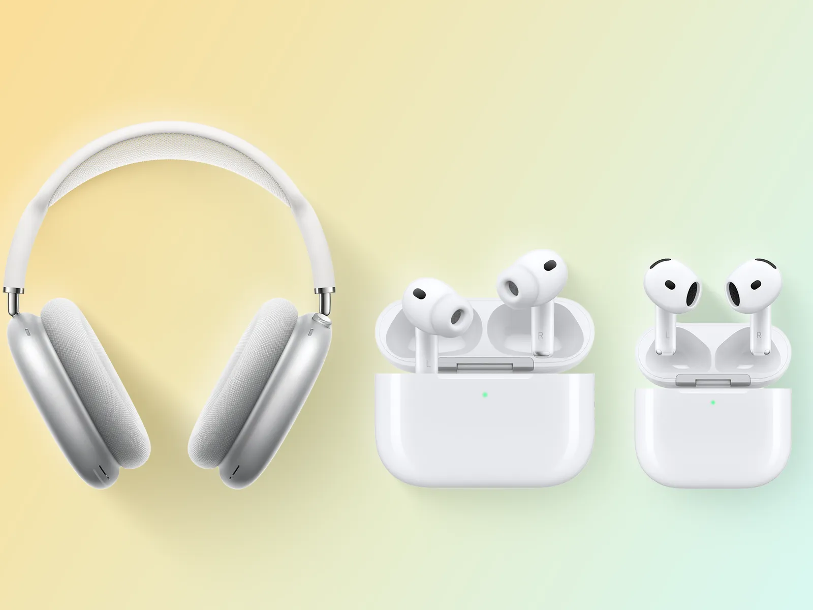 همه ایرپادهای 2025 اپل