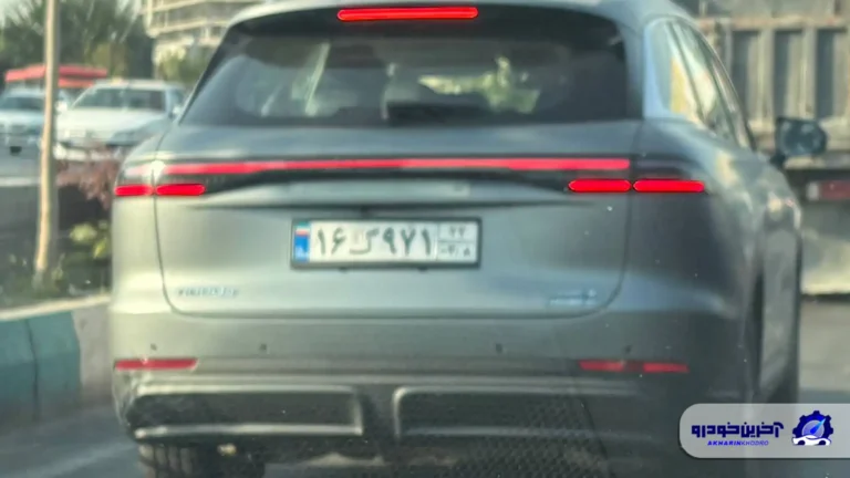 تصویر تیگو 9 در خیابانهای کشور در حال تست فنی