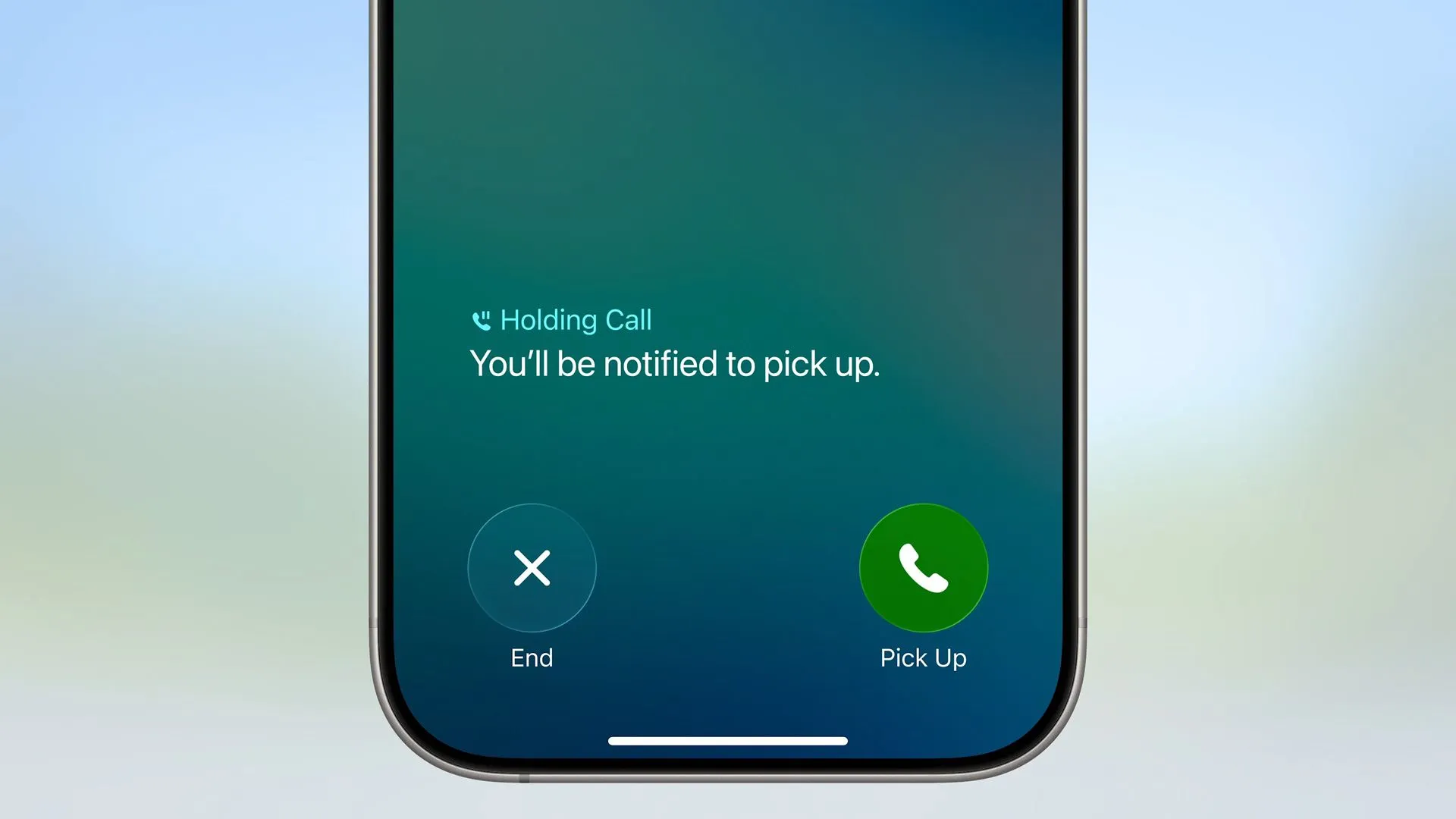 ویژگی Hold Assist در iOS 26