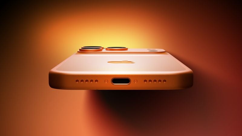 پورت USB آیفون 17 پرو