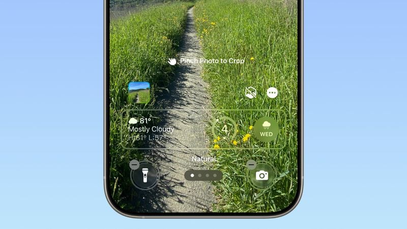 والپیپر و افکتهای نوری ظریفتر