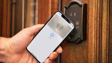 باز کردن قفل در با nfc