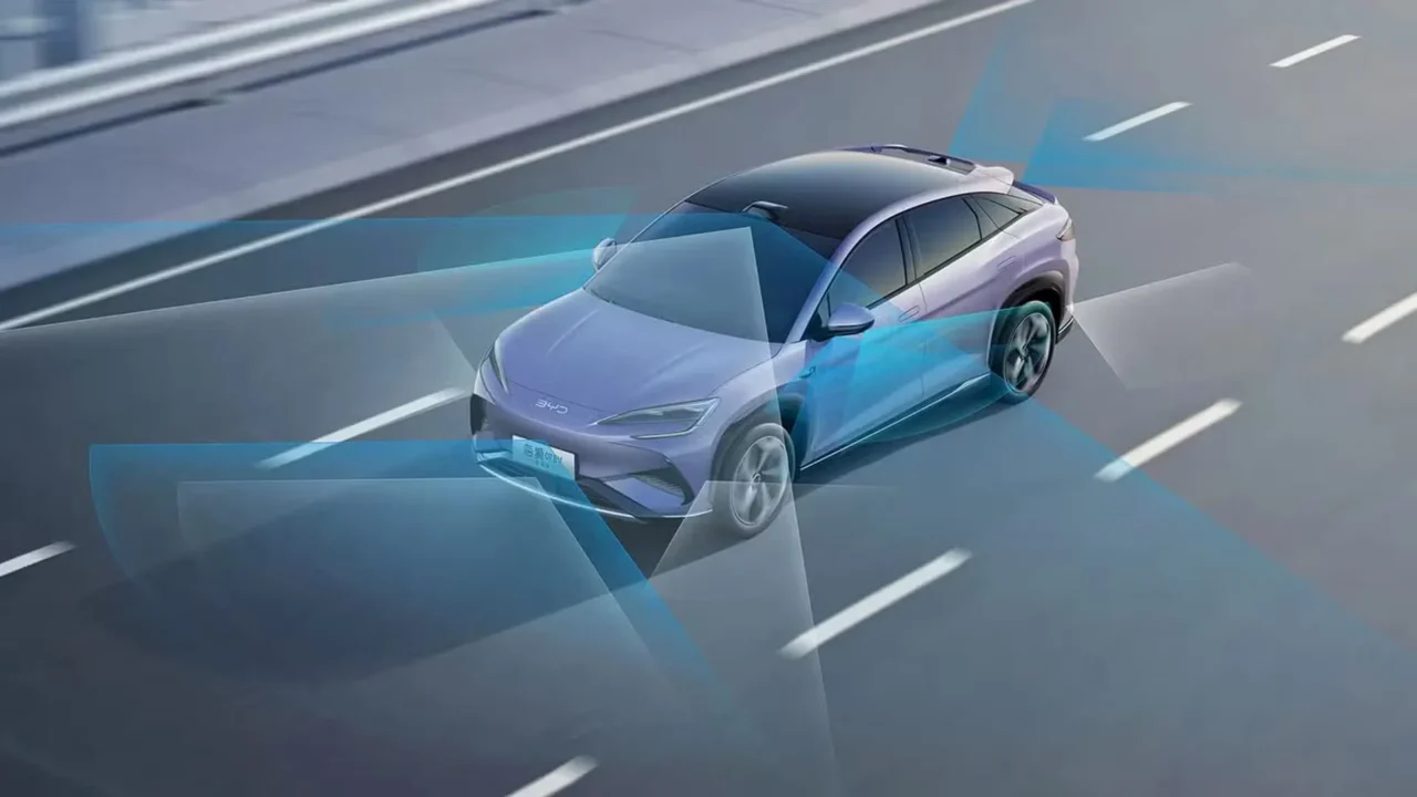 فناوری چشم خدا خودرو byd song plus