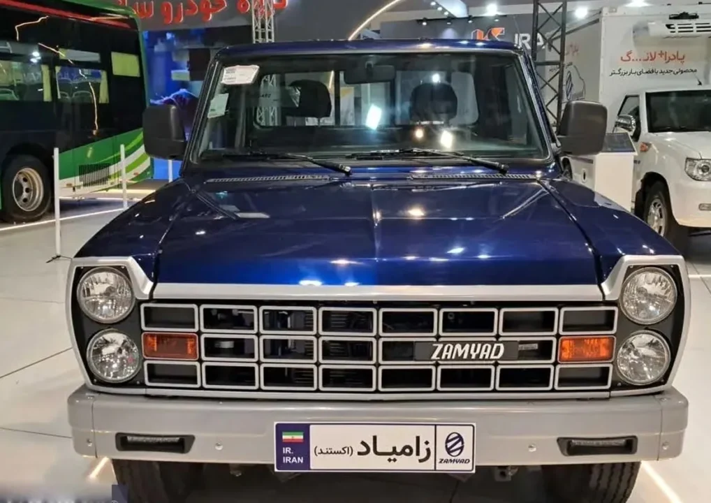 نمای جلو زامیاد EX