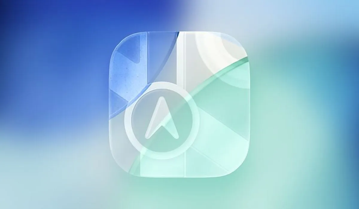 گوگل مپس در ios 26