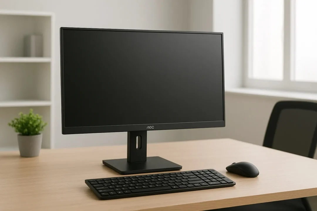 طراحی ارگونومیک مانیتور AOC
