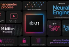 تراشه M1 اپل