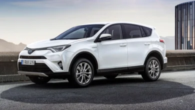 تویوتا rav4 سفید