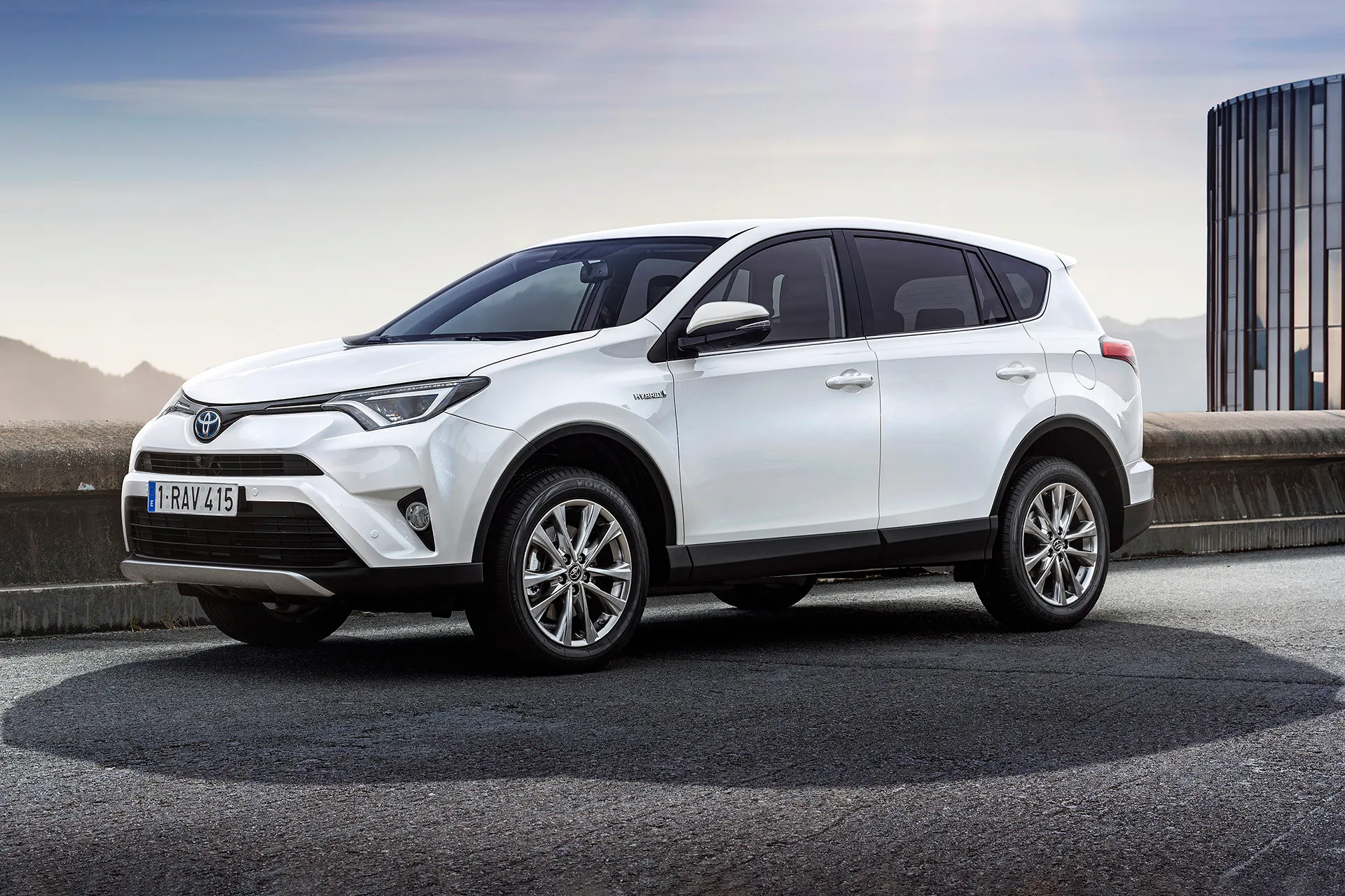 تویوتا rav4 سفید