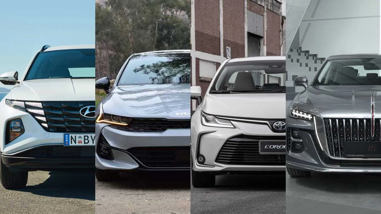 خودروهای لوکس وارداتی