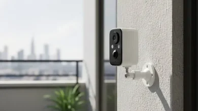 دوربین مداربسته خورشیدی