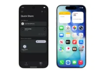 سازگاری quick share گوگل با ایردراپ اپل