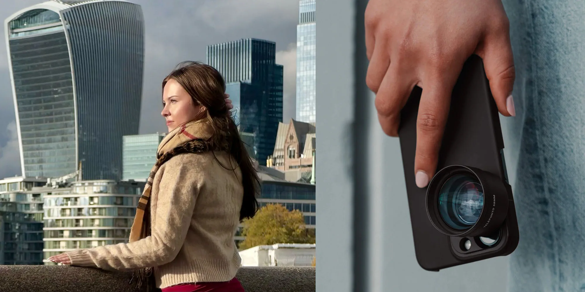 لنز 2 برابری تله فوتو سندمارک