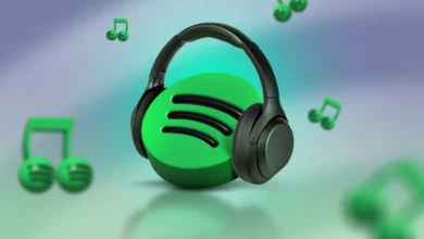 لوگو اسپاتیفای در حال گوش دادن به آهنگ