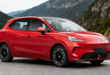 نمای جلو mg4 anxin edition