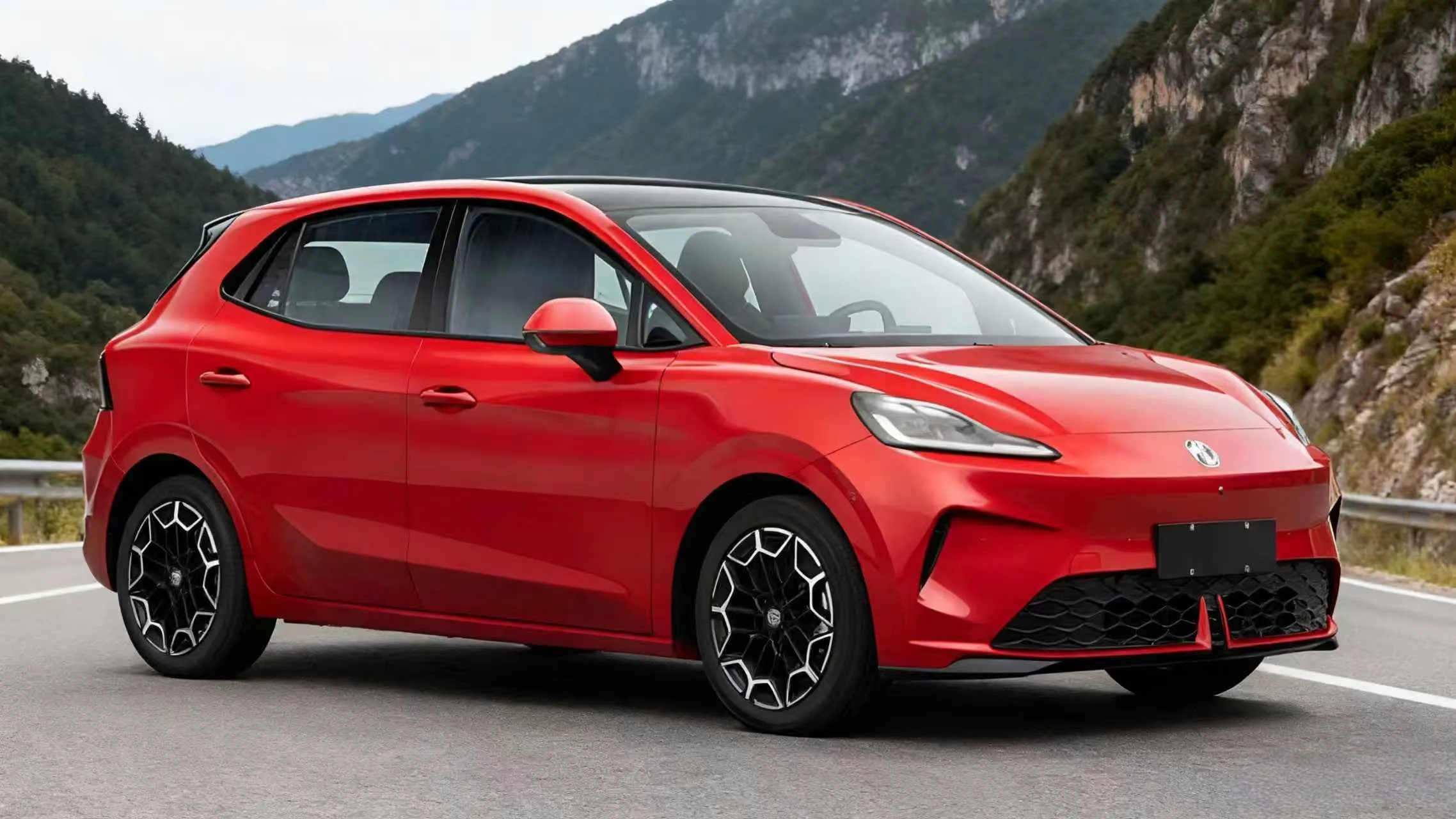 نمای جلو mg4 anxin edition