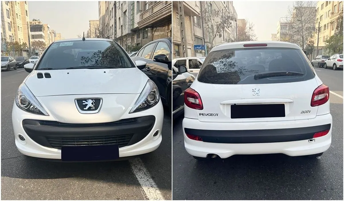 پژو 207 با موتور TU5 پلاس
