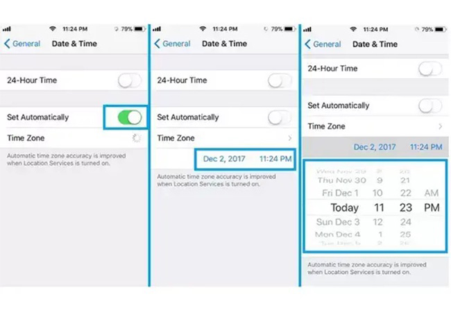 چگونه ساعت و تاریخ گوشی آیفون را به صورت خودکار و دستی تنظیم کنیم؟