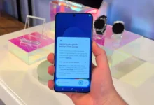 گلکسی s25 fe درحال اجرای جمنای