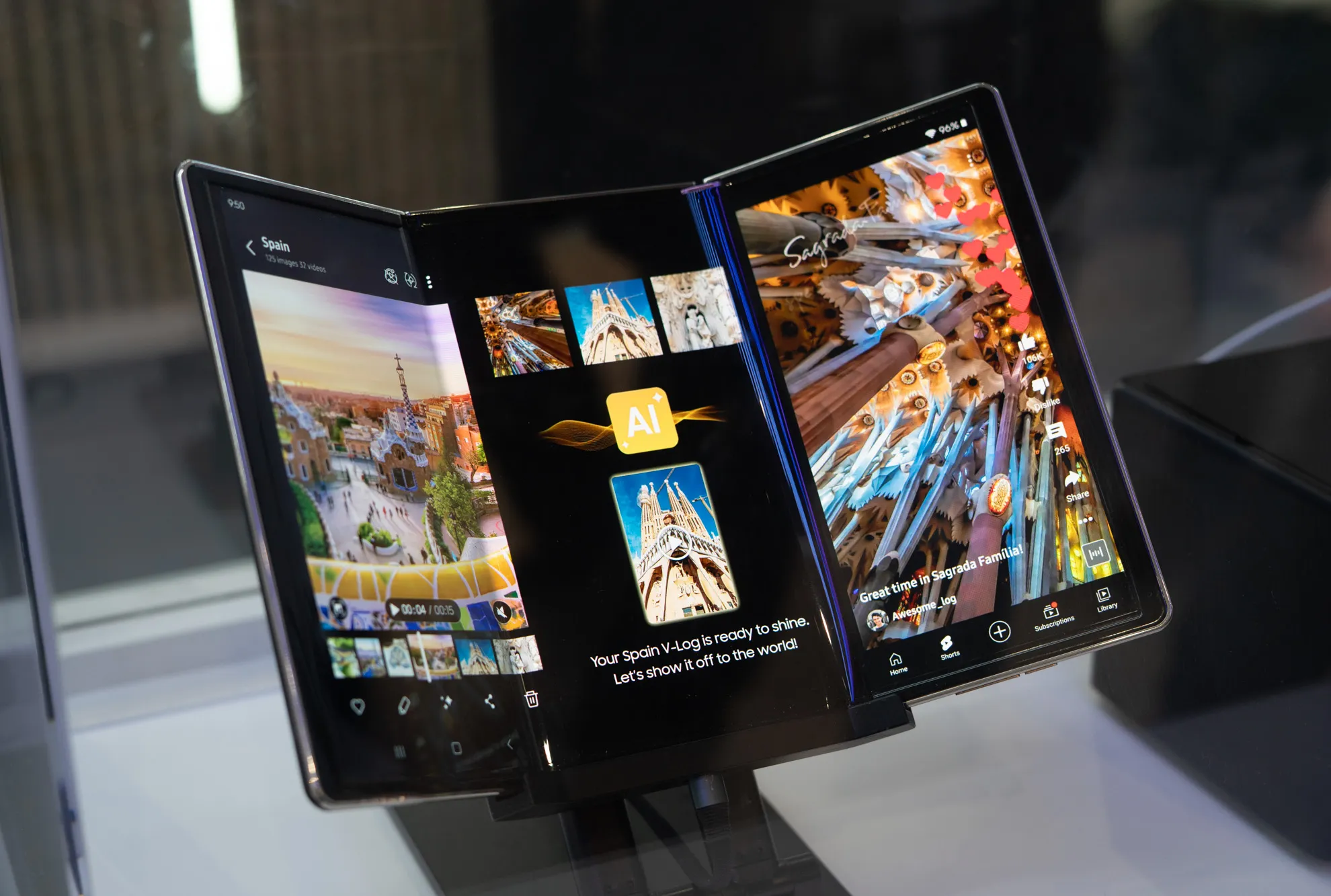 گوشی سه تاشو گلکسی زد تری فولد