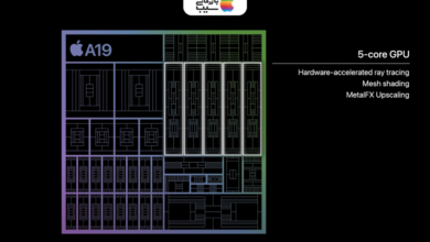 نمایش نقش هوش مصنوعی در افزایش سرعت پردازش و بهینهسازی عملکرد دستگاه.