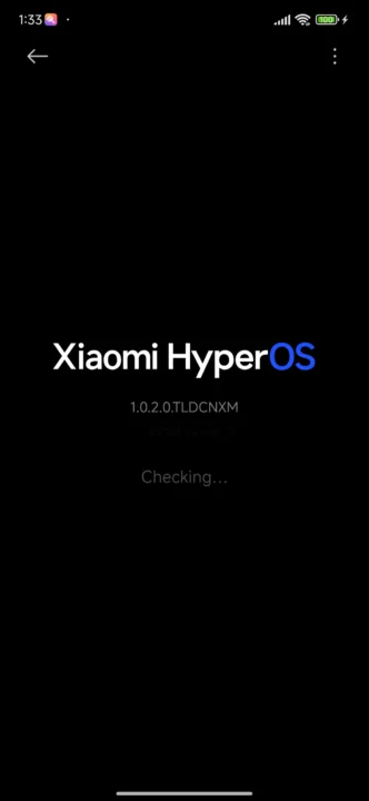 آپدیت سیستم عامل شیائومی