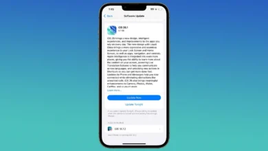ارتقا از ios18 به ios26