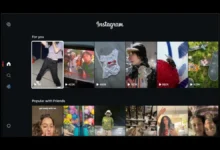 برنامه اینستاگرام برای تلویزیون
