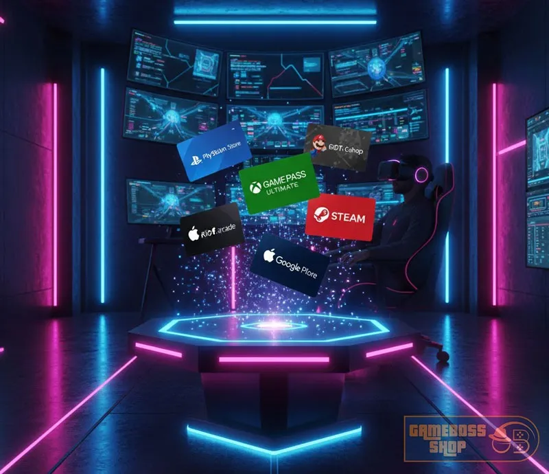 بهترین گیفت کارتها برای گیمرها در سال 2026