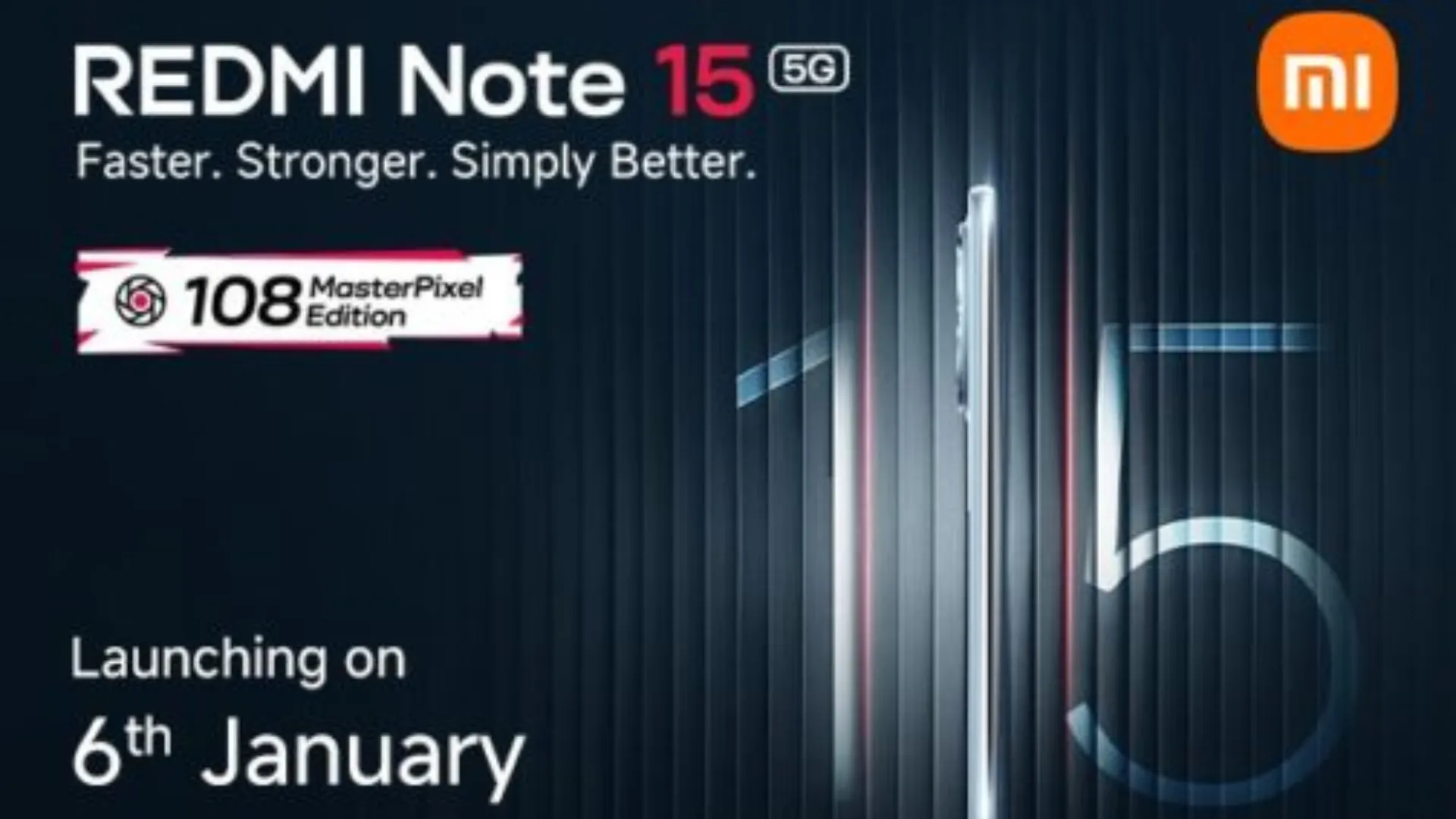 تصویر تبلیغاتی ردمی نوت 15 5G