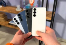 رنگ‌بندی گلکسی اس25 fe