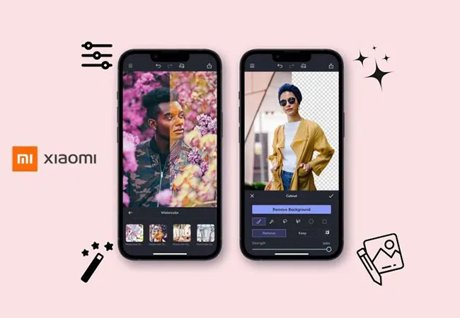 نحوه ادیت عکس با گوشی شیائومی