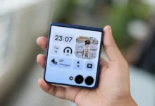 نمایشگر بیرونی گلکسی زد فلیپ 7