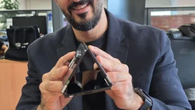 نمونه اولیه گلکسی زد تری فولد