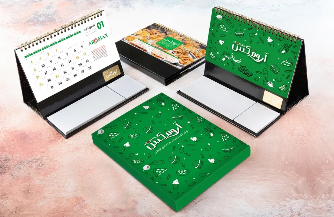 چاپ و خرید تقویم رومیزی با مادگیفت