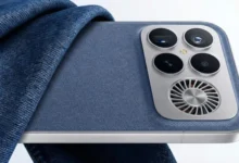 پنل پشتی گوشی جدید ردمی که فن خنک کننده در کنار ماژولهای دوربین قرار گرفته است