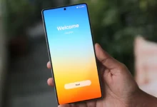 گوشی سامسونگ در حال اجرای one ui 5